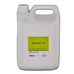 Ein weißer Kunststoffbehälter mit Griff, von Plum mit der Bezeichnung „plum no. 14