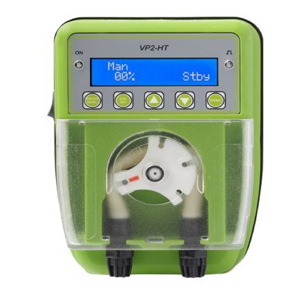 Dosier-Schlauchpumpe VP2-HT - CL/AMP- Schlauch Santoprene - Fördermenge 12 l/h - 1 bar - 50-60 Hz- Schuko-Stecker