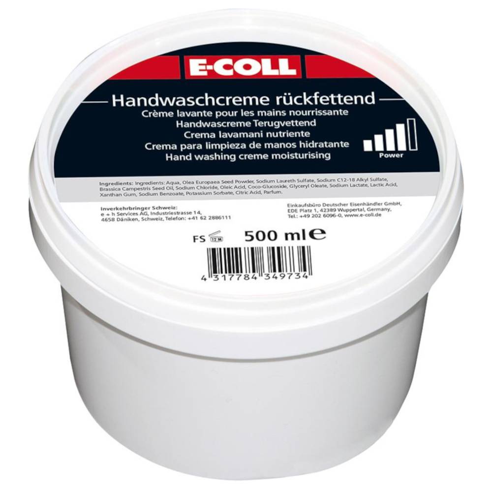 E-COLL Handwaschcreme - 500 ml - E-COLL - Preis per Stück