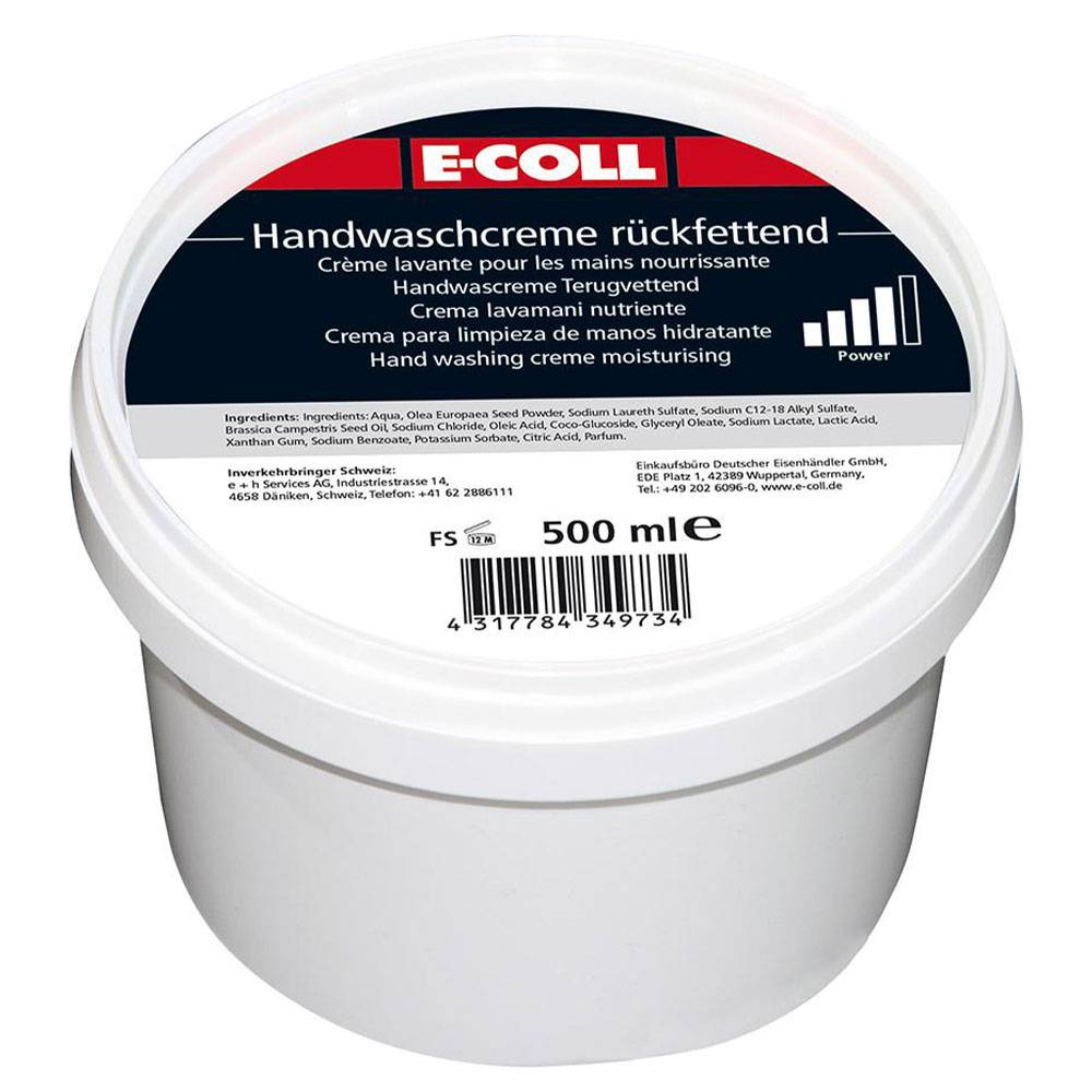 E-COLL Handwaschcreme - 500 ml - E-COLL - Preis per Stück