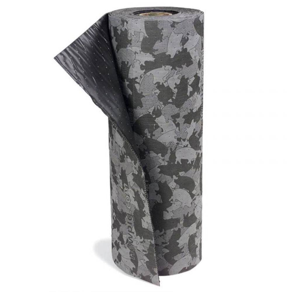 Absorptionsmatte HAM-O - Polypropylen - 79 cm x 46 m - Polyethylenbeschichtet - Absorptionsvermögen 153,7 l/Rolle - Grau - Preis per Rolle