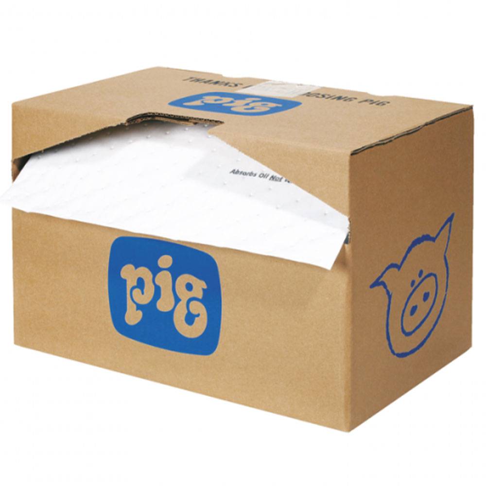 PIG® 4-in-1® Oil Only Rolle - absorbiert 34,8 l/Rolle - Breite 41 cm - Länge 24 m - Preis per Rolle