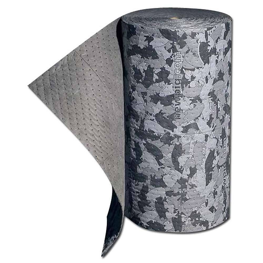 Absorptionsmatte HAM-O - Polypropylen - 81 cm x 46 m - Absorptionsvermögen 179,5 l/Rolle - Grau - Preis per Rolle