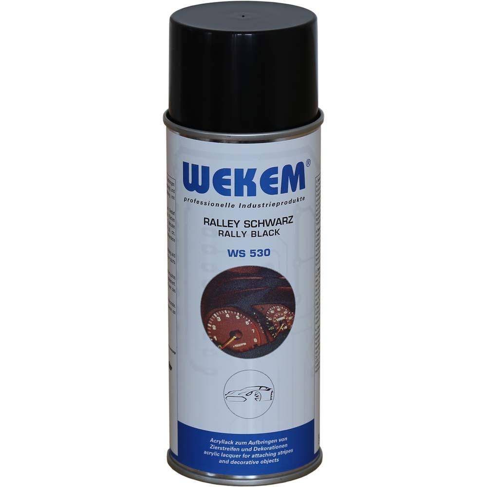 WS 530-400 Ralley schwarz - Acryllack - Spraydose 400 ml