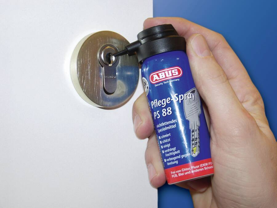 Pflegespray für Schließzylinder 88155 Inhalt 50 ml Gebindeart Spraydose