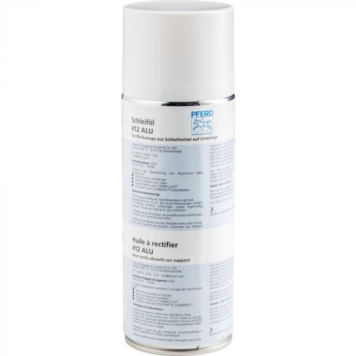 PFERD Schleiföl 412 ALU - für Aluminium - Inhalt 400 ml