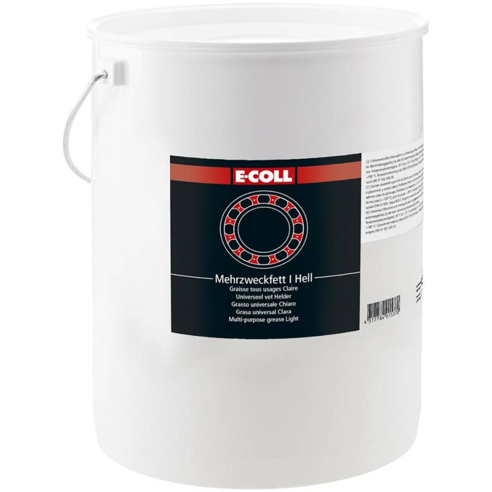 E-COLL Helles Mehrzweckfett I - 5 kg Eimer - Preis per Stück
