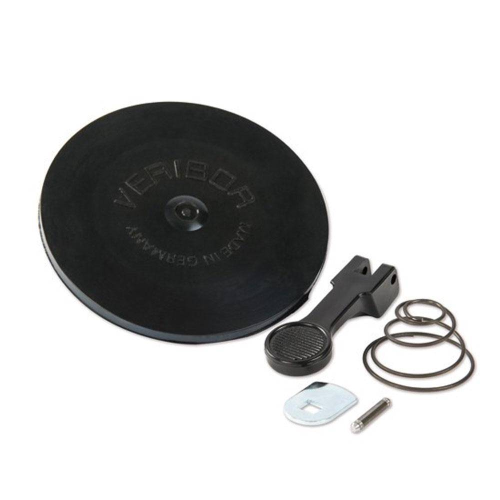 Ersatzgummischeiben-Set - für Veribor® Saugheber - Saugscheiben-Ø 120 mm - mit schwarzem Kipphebel