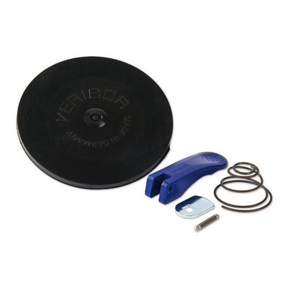Ersatzgummischeiben-Set - für Veribor® blue line Saugheber - Saugscheiben-Ø 120 mm - mit blauem Kipphebel