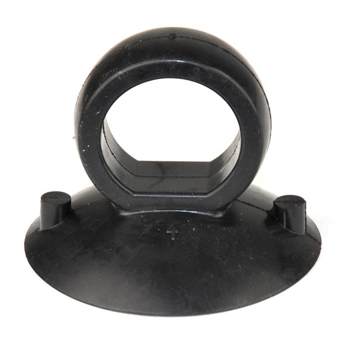 Saugheber - Vollgummi - mit Fingeröse - Saugscheiben-Ø 55 mm - Tragkraft 5 kg