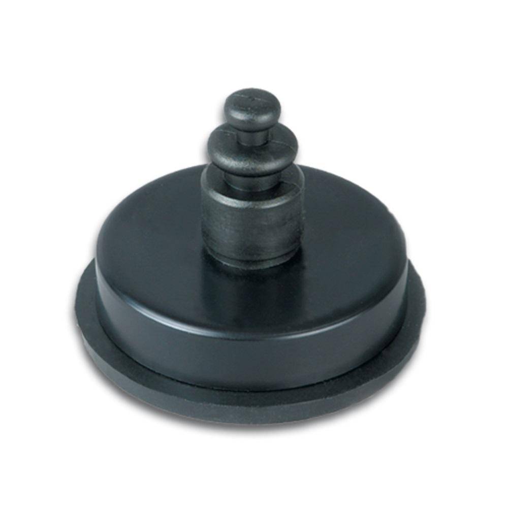 Deko-Sauger - Aluminium - Saugscheiben-Ø 62 mm - elfenbeinweiß