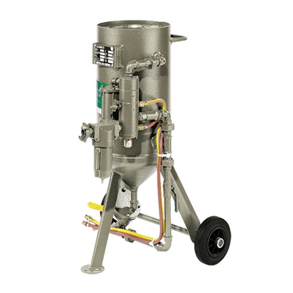 Druckstrahlkessel SCW-1028 - für alle gängigen Strahlmittel - max. 20 l Inhalt - ½ Zoll Verrohrung -