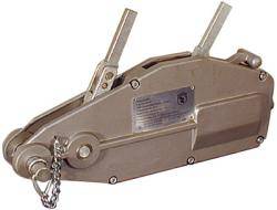 Aluminium-Seilzug "PLANETA" - Typ Ropemaster - Tragfähigkeit 800 kg - Seil-Ø 8,3 mm