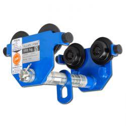 Handlaufkatze PTM - Tragfähigkeit 0,5 t - Flanschbreite 50 - 203 mm - Kurvenradius 0,8 m