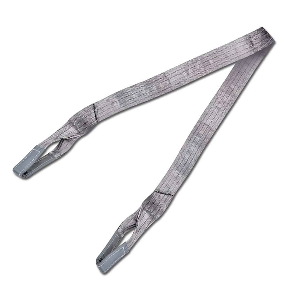 Hebebänder - Tragfähigkeit 2,0 t - Länge 6,0 m - Breite 60 mm - Stäke 7 mm - PLANETA - Polyester - doppellagig - PU-imprägniert - mit Schlaufensc