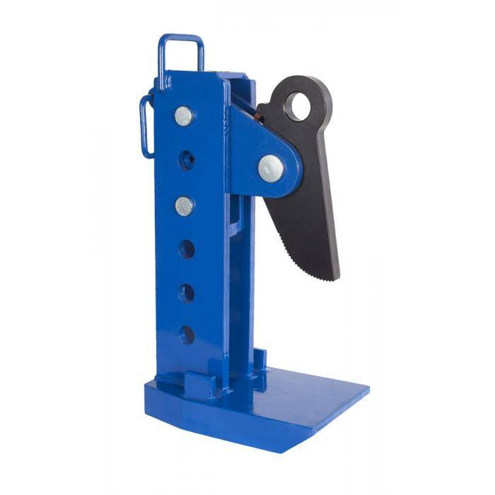 Hebeklemme PLANETA MPC - Typ 8,0 - horizontal - Greifbereich 0 bis 240 mm - Tragfähigkeit 8 t - Preis per Paar