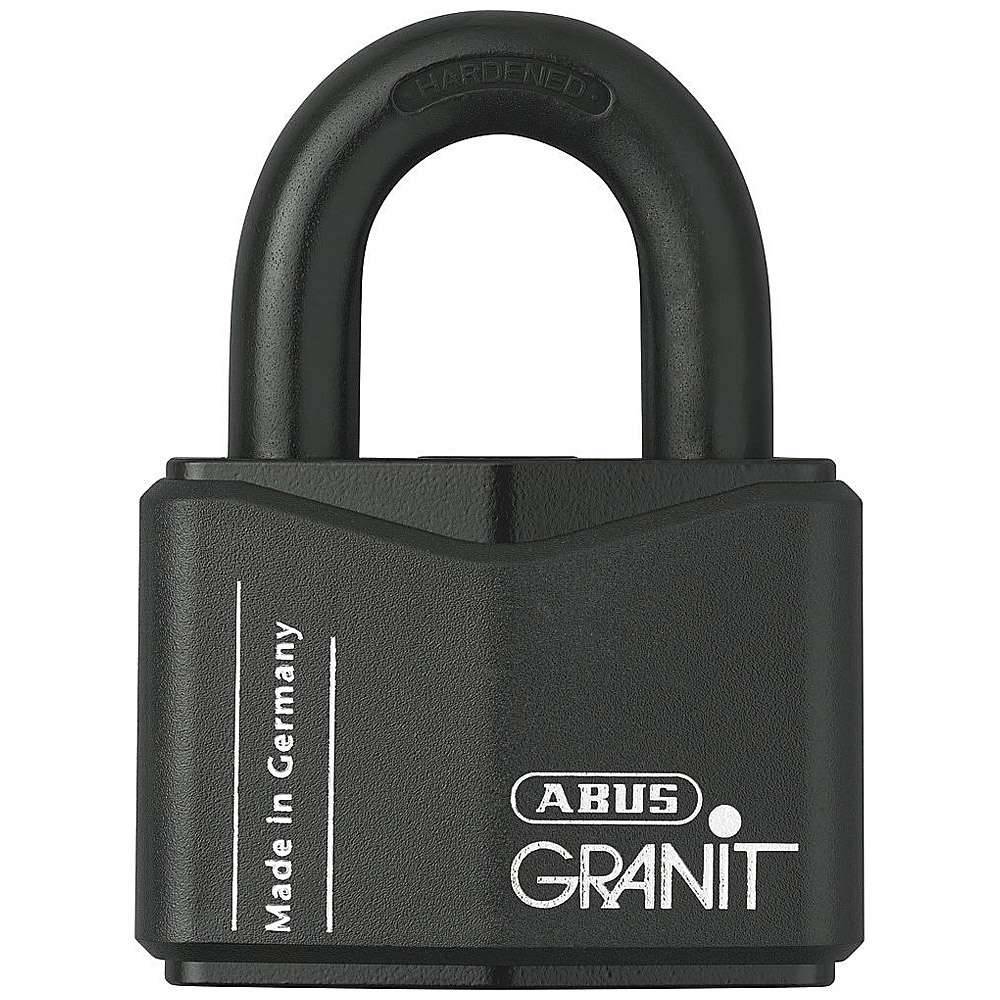 ABUS Vorhangschloss - Granit Plus 37/55 - security level 10 - Schlossabmessung (H x B x T) 158,5 x 62,5 x 31 mm - Bügelhöhe 26,5 mm