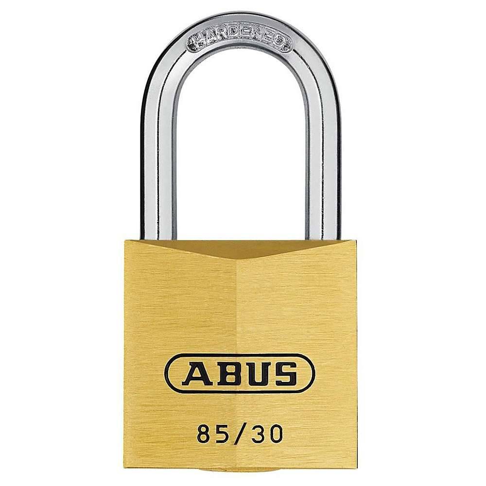 Vorhängeschloss - Modell 85 - zum Absichern von Wertgängenständen oder Bereiche - SL 5 - SB 30 - BB 16 - BH 23,5 - BS 5 - SS 12,5 - SH 58 mm