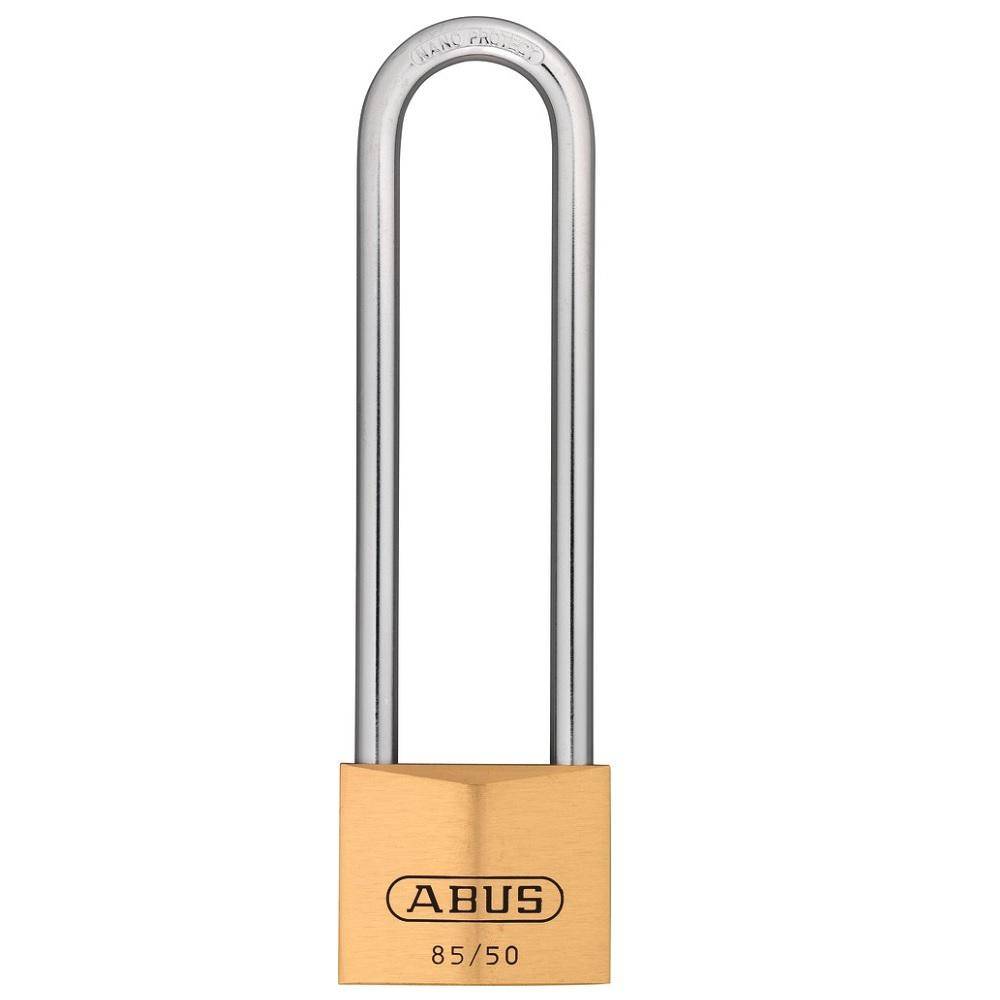 Vorhängeschloss - Modell 85 - zum Absichern von Wertgängenständen oder Bereiche - SL 7 - SB 50 - BB 28 - BH 127 - BS 8 - SS 18 - SH 176 mm