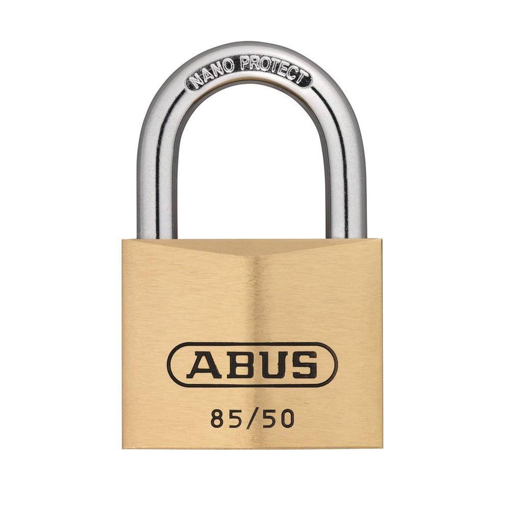 Vorhängeschloss - Modell 85 - zum Absichern von Wertgängenständen oder Bereiche - SL 7 - SB 50 - BB 28 - BH 28,5 - BS 8 - SS 18 - SH 77 mm