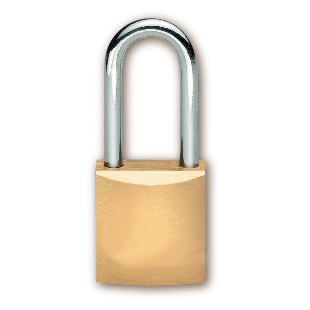 Vorhängeschloss - Modell 45 - zum Absichern von Wertgängenständen oder Bereiche - SL 3 - SB 29 - BB 14,5 - BH 40 - BS 5 - SS 13,5 - SH 45 mm