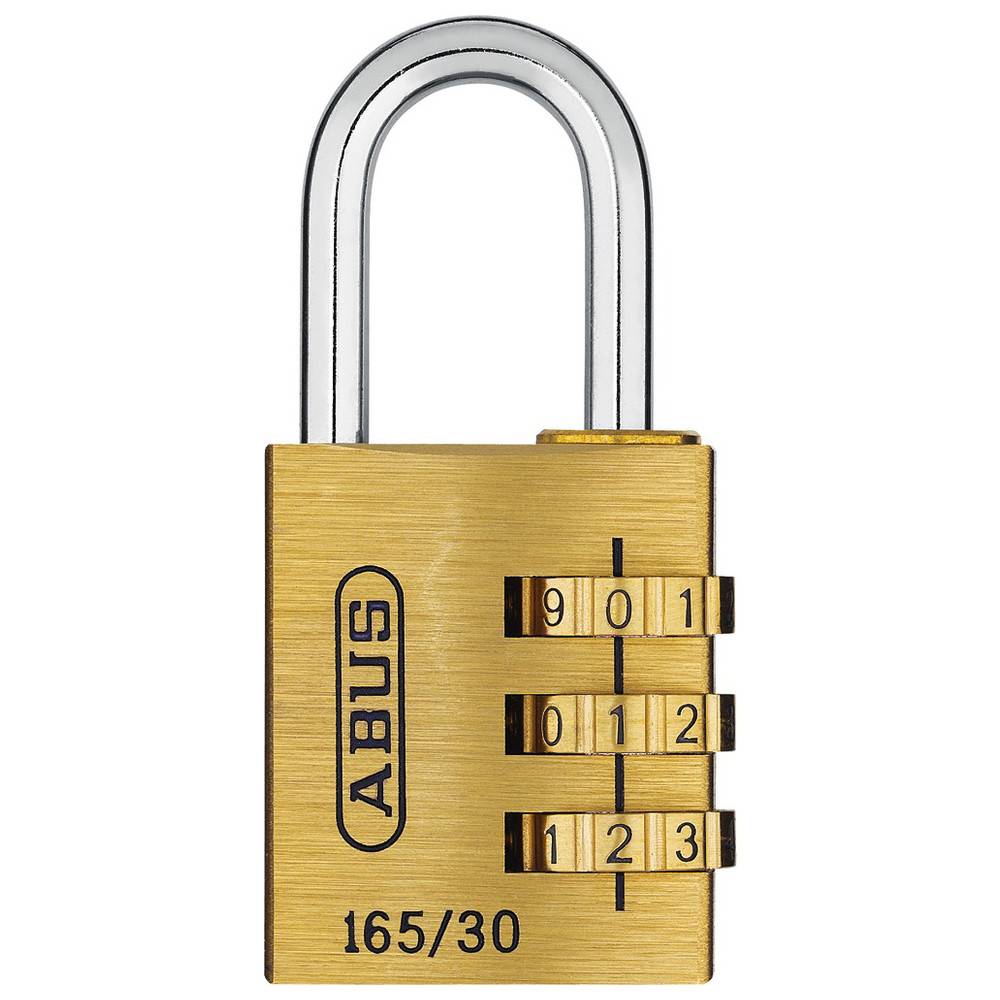 Abus Zahlenschloss Serie 165 mit EAN, Typ 165/20 B/SB