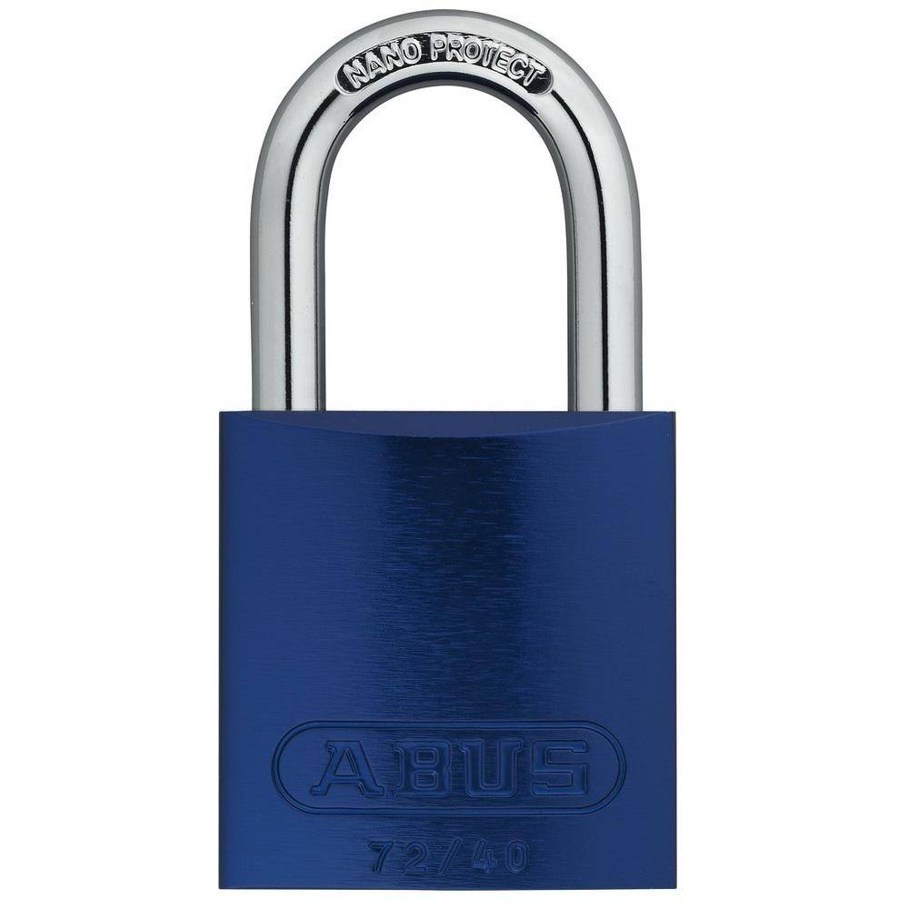 Vorhängeschloss - Modell 72 - zum Absichern von Wertgängenständen oder Bereiche - SL 6 - SB 39 - BB 20 - BH 27 - BS 6,5 - SS 19 - SH 74 mm