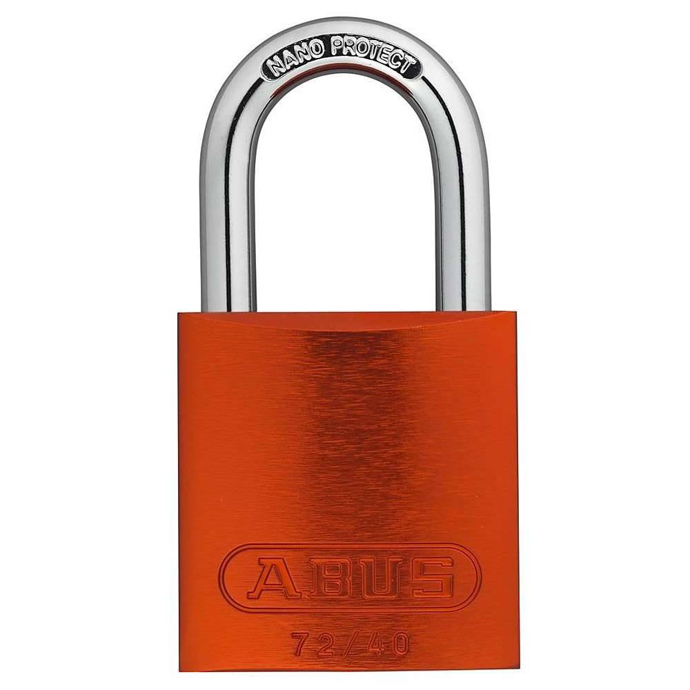 Vorhängeschloss - Modell 72 - zum Absichern von Wertgängenständen oder Bereiche - SL 6 - SB 39 - BB 20 - BH 27 - BS 6,5 - SS 19 - SH 74 mm