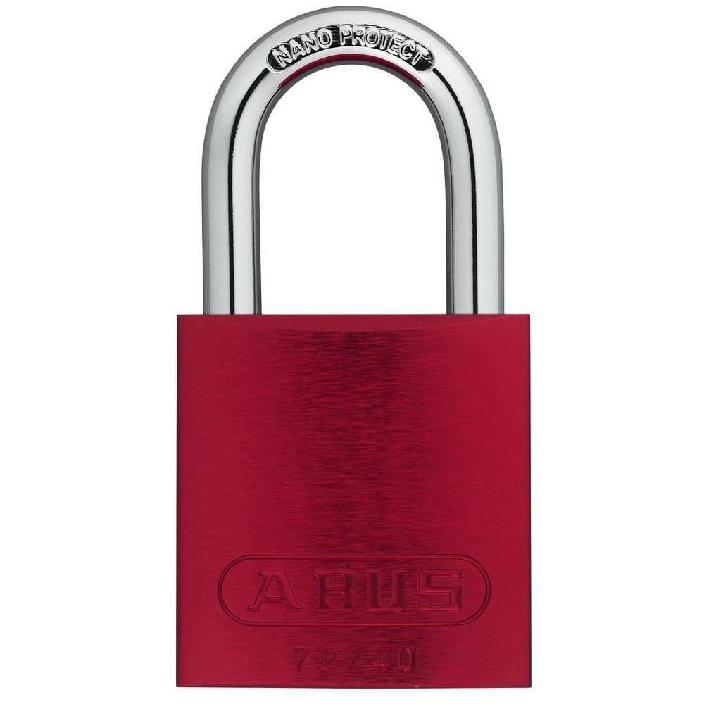 Vorhängeschloss - Modell 72 - zum Absichern von Wertgängenständen oder Bereiche - SL 6 - SB 39 - BB 20 - BH 27 - BS 6,5 - SS 19 - SH 74 mm