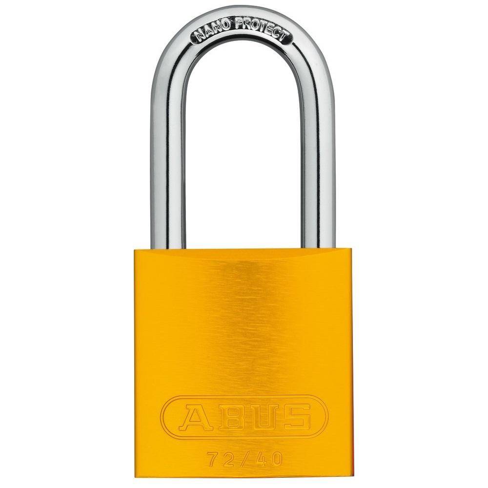 Vorhängeschloss - Modell 72 - zum Absichern von Wertgängenständen oder Bereiche - SL 6 - SB 39 - BB 20 - BH 39 - BS 6,5 - SS 19 - SH 86 mm