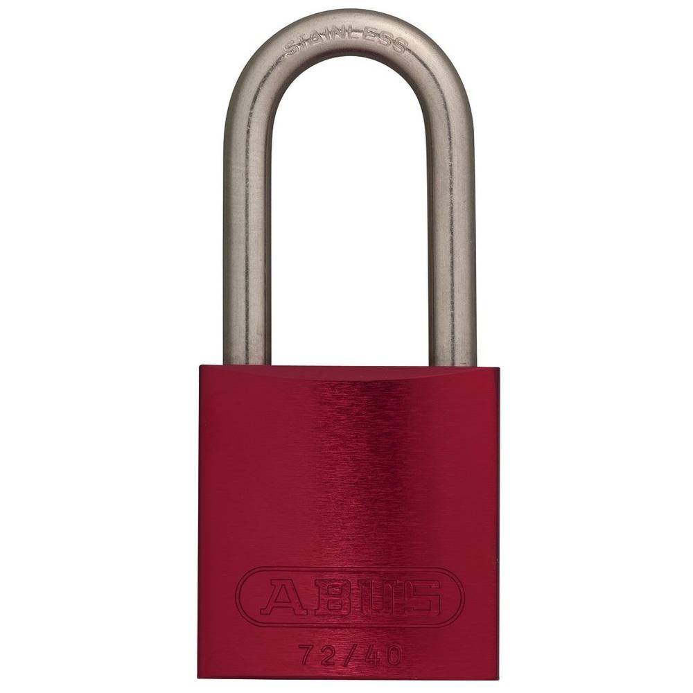 Vorhängeschloss - Modell 72 - zum Absichern von Wertgängenständen oder Bereiche - SL 6 - SB 39 - BB 20 - BH 39 - BS 6,5 - SS 19 - SH 86 mm