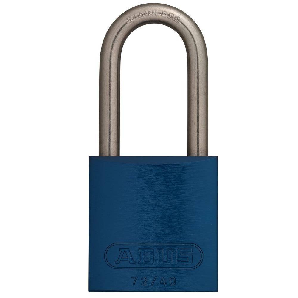 Vorhängeschloss - Modell 72 - zum Absichern von Wertgängenständen oder Bereiche - SL 6 - SB 39 - BB 20 - BH 39 - BS 6,5 - SS 19 - SH 86 mm