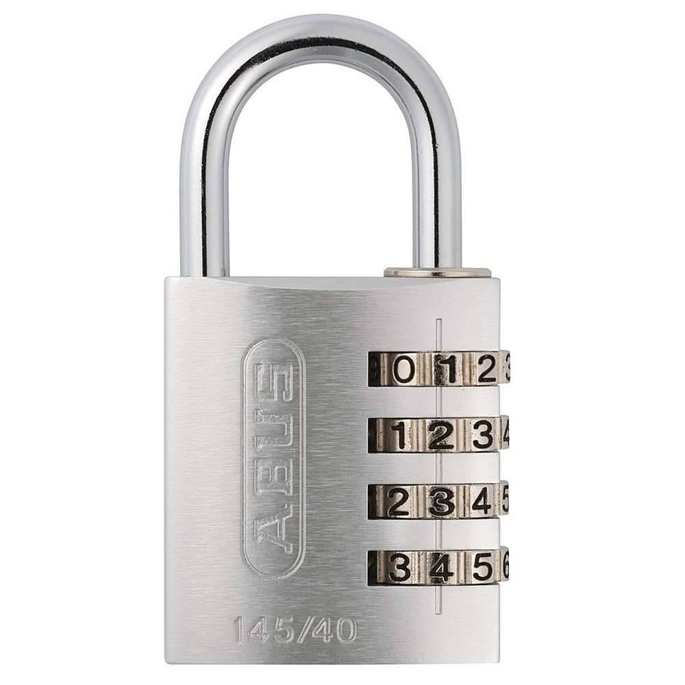 Vorhängeschloss - Modell 145 - zum Absichern von Wertgegenständen oder Bereiche - SL 4 - SB 41,5 - BB 21,5 - BH 26 - BS 6 - SS 17,5 - SH 77 mm