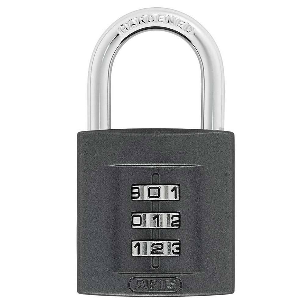 Vorhängeschloss - Modell 158 - zum Absichern von Wertgegenständen oder Bereiche - SL 4 - SB 42 - BB 23 - BH 26 - BS 6 - SS 22 - SH 75,5 mm