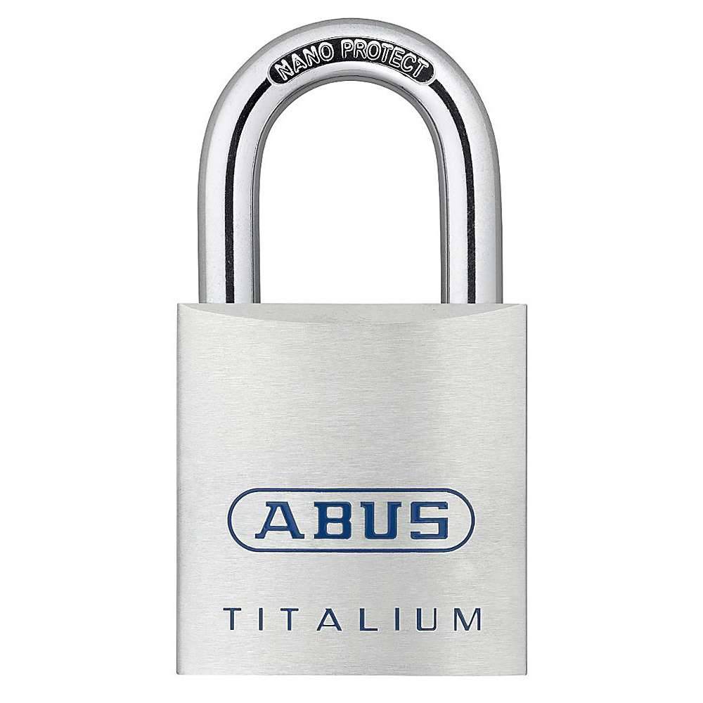 80 Titalium™ - ABUS Vorhangschloss - security level 6 - Schlossabmessung 74,5 x 40 x 19 mm - Bügelhöhe 25,5 mm