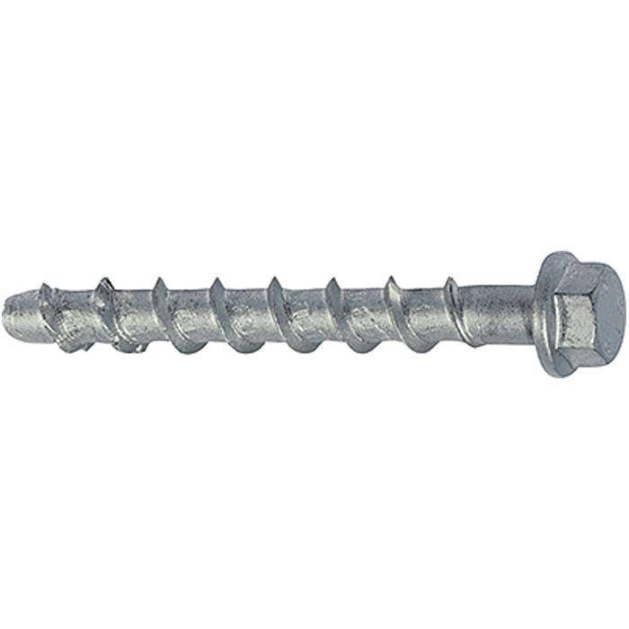 Betonschraube - Stahl zinklamellen beschichtet - Bohrer-Ø/Bohrlochtiefe 8/90 mm - Schraubenlänge 80 mm - Einschraubtiefe 65 mm - Antrieb T40/SW 13