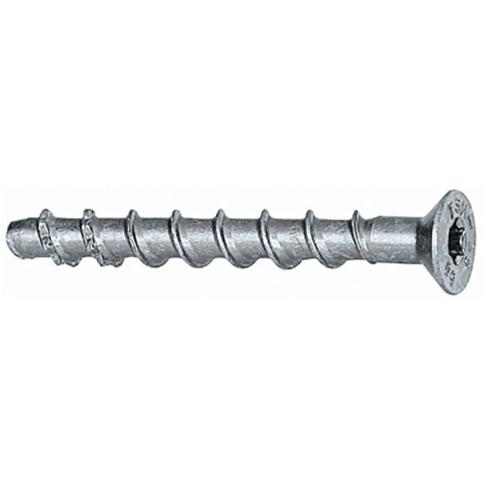 Betonschraube FBS-SK - Bohrer-Ø/Bohrlochtiefe 6/70 mm - Schraubenlänge 60 mm - Kopf-Ø 13 mm - Antrieb T30