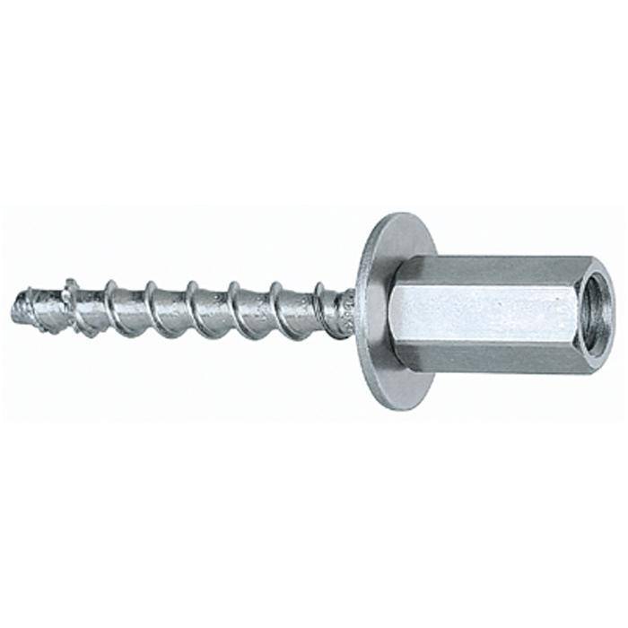 Betonschraube - FBS 6x35 M8/M10I - Überstand 26,5 mm - Antrieb SW 13 - Bohrer-Ø 6 mm - Bohrlochtiefe 45 mm - Einschraubtiefe -/35 mm