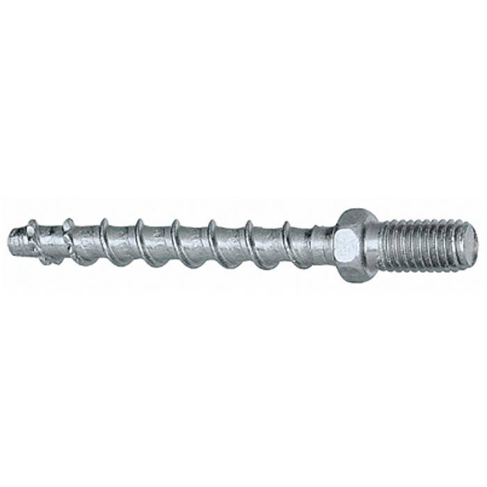Betonschraube - FBS 6x35 M8/19 - Überstand 19 mm - Antrieb SW 10 - Bohrer-Ø 6 mm - Bohrlochtiefe 45 mm - Einschraubtiefe -/35 mm