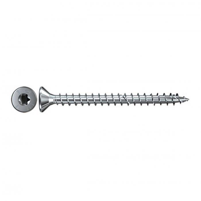 Spanplattenschraube FPF-ST ZPF - GewindeØ 5,0 mm - Länge 70 mm - Gewindelänge Vollgewinde 65 mm - Antrieb TX20 - VE 100 Stück - Preis per VE