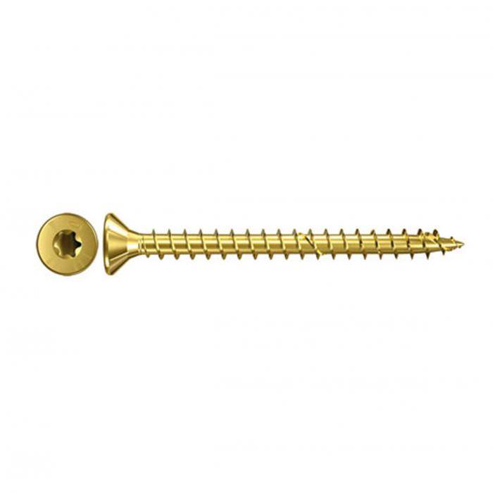 Spanplattenschraube FPF-ST YZF- GewindeØ 3,0 mm - Länge 25 mm - Gewindelänge Vollgewinde 20 mm - Antrieb TX10 - VE 1000 Stück - Preis per VE