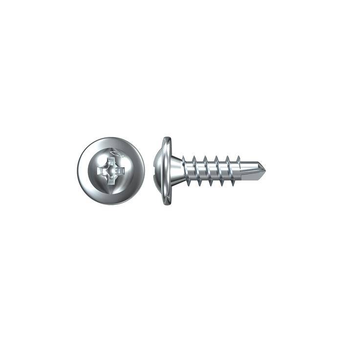Profilverbindungsschraube mit Bohrspitze FBS-FPB ZPF - Gewinde Ø 4,2 mm - Länge 13 mm - Vollgewinde - VE 1000 Stück - Preis per VE