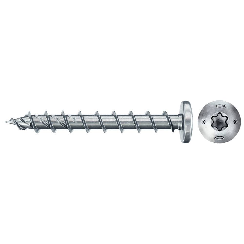 Spanplattenschraube PowerFast FPF II PTF BC - GewindeØ 6,0 mm - Länge 40 mm - Gewindelänge/Vollgewinde 33 mm - Antrieb TX30 - VE 100 Stück