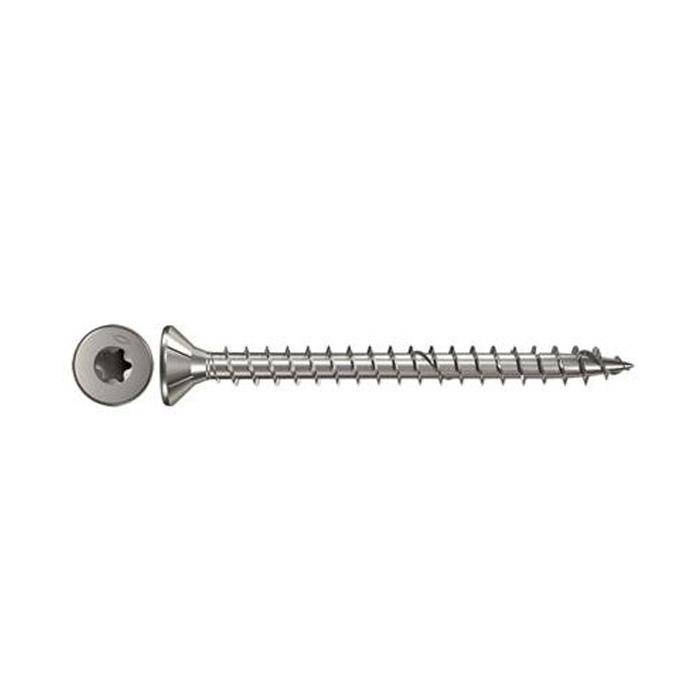 Spanplattenschraube FPF-ST A2F - Gewinde Ø 3,0 mm - Länge 20 mm - Gewindelänge/Vollgewinde 15 mm - Antrieb TX10 - VE 300 Stück - Preis per VE