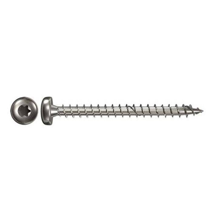 Spanplattenschraube FPF-PT A2F - Gewinde Ø 3,0 mm - Länge 16 mm - Gewindelänge/Vollgewinde 12 mm - Antrieb TX10 - VE 200 Stück - Preis per VE