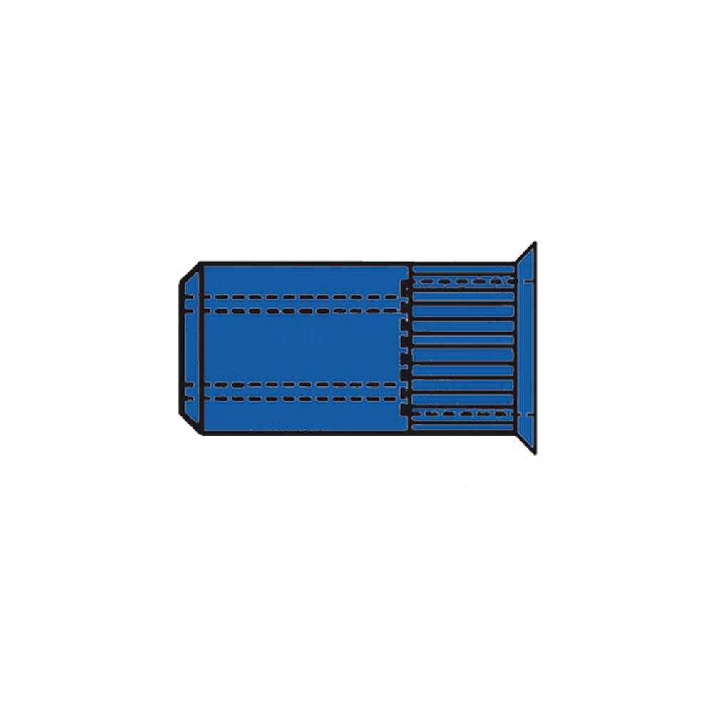 CAP® Blindnietmuttern GESIPA® - Stahl - Senkkopf - geschlossen - M4 - 6x16,0 mm - Preis per VE