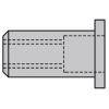 Blindnietmuttern - Aluminium - Gewinde M4 und M5 - im Mini Pack - Gewinde M4 - Einnietschaft 6 x 13,0 mm
