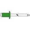 Blindniete GESIPA® - Edelstahl A4 - Ø4,8x10 mm - standard - 500 Stück