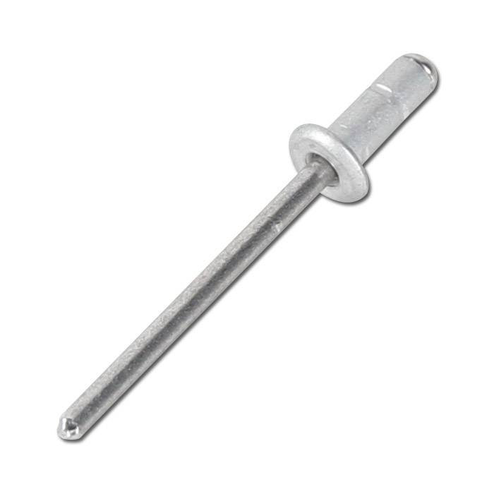 Blindniete PolyGrip® - Graualuminium (RAL 9007) - Ø 3,2x8 mm - 1000 Stück