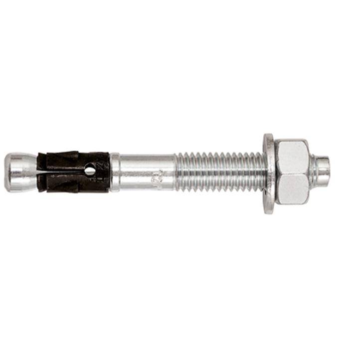 Bolzenanker - nicht rostender Stahl - Bohrer-Ø 12 mm - Bohrlochtiefe 90 mm - Dübellänge 100 mm - Nutzlänge 20 mm - Gewinde M 12 x 51 mm - VE 20 St
